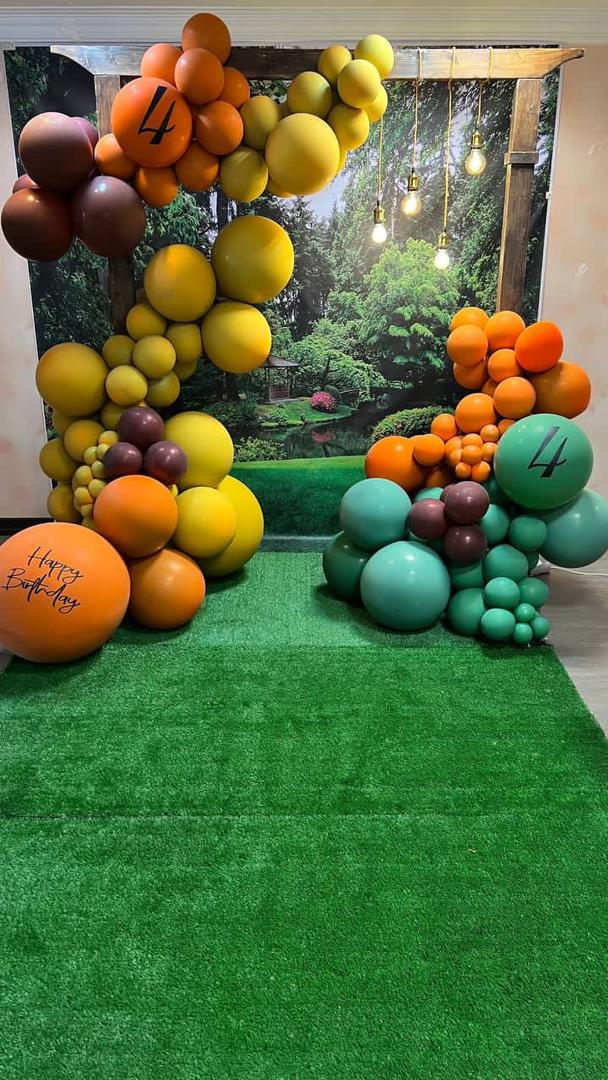 بادکنک آرایی تولد 4 ساله